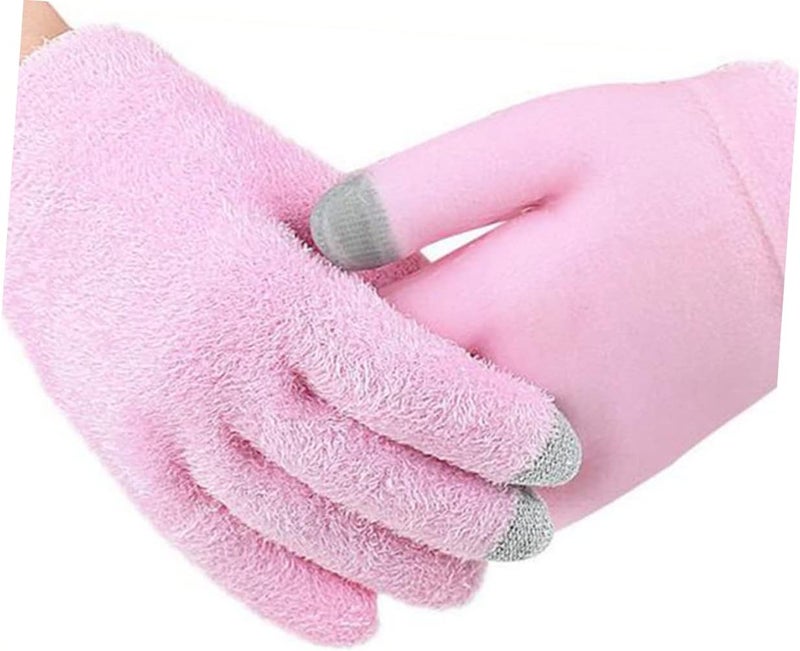 Healeved Cotton Touch Screen Gloves Moisturizing for Dry Hands 2 Pack Overnight Spa Gloves - Image 4