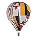 Premier Kites Hot Air Balloon Hanging Garden Spinner 22 Vibrant Maryland Design WeatherResistant Outdoor Decor Durable Lightweight for Patios Yards and Gardens EyeCatching Wind Spinner - Image 2