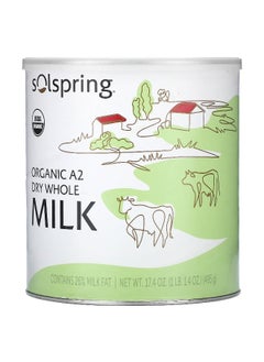 Dr. Mercola Dr. Mercola, Solspring®, Organic A2 Dry Whole Milk, 17.4 oz (495 g)  - Image 1