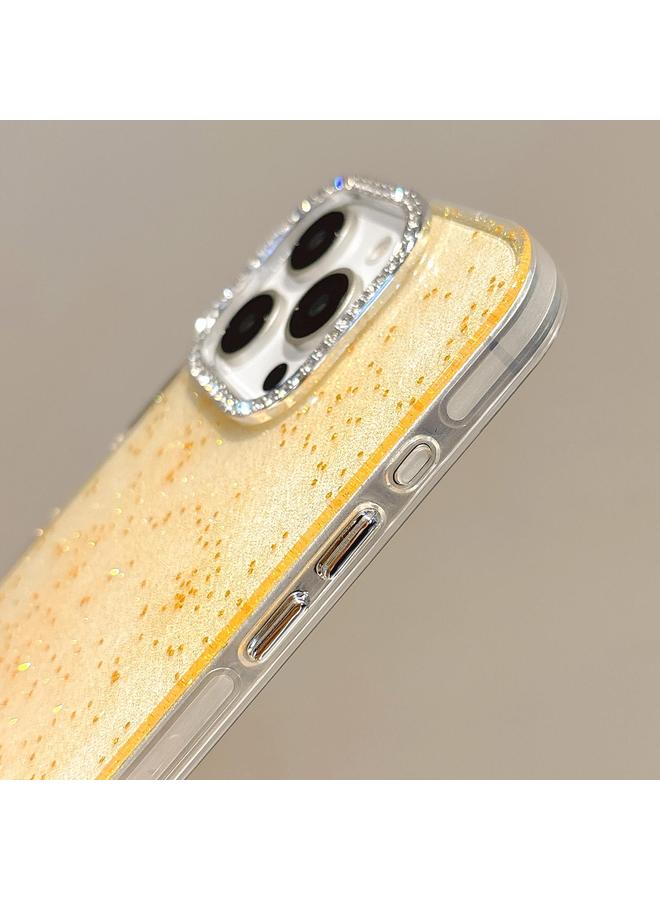 S-TOP Case For iPhone 13 Pro Diamond Frame Glitter PC Hybrid TPU Phone Case - Image 5