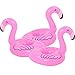 iShyan Inflatable Drink Holder 3 Pack Flamingo Drink Pool Floats Cup Holders for Summer Pool Party Variety Shape to Choose - Image 3
