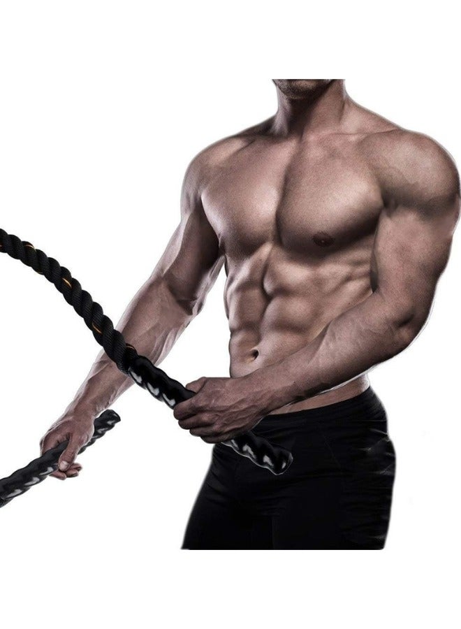 كانجرو حبل تدريب لتمارين المعركة ٧ متر – للتمارين الرياضية، القوة، كروس فيت، الصالة الرياضية والتدريب الوظيفي - Image 5