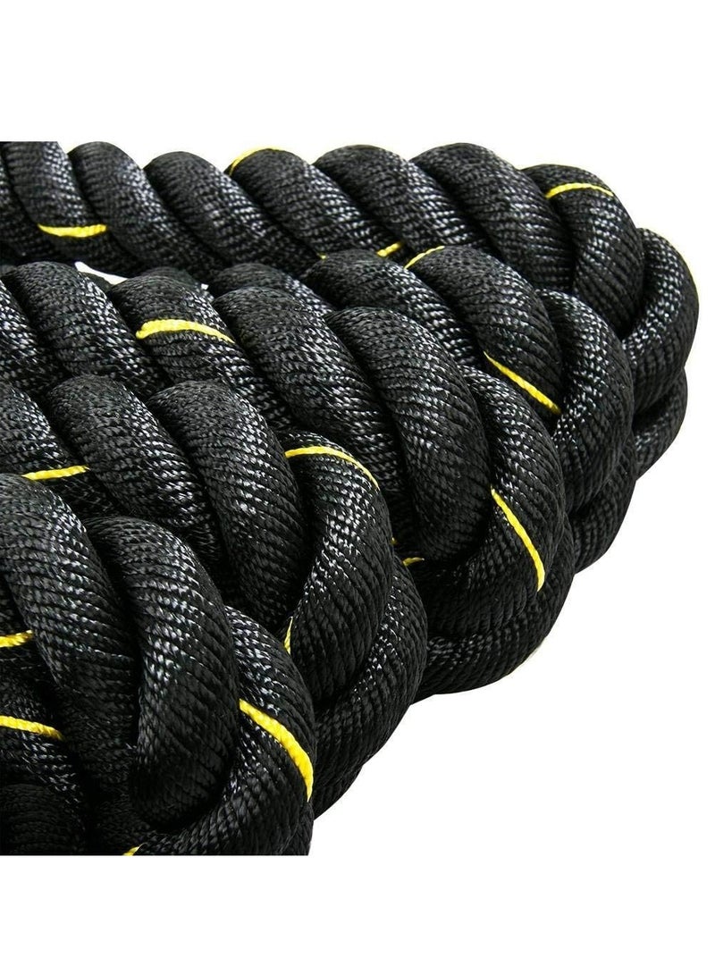 كانجرو حبل تدريب لتمارين المعركة ٧ متر – للتمارين الرياضية، القوة، كروس فيت، الصالة الرياضية والتدريب الوظيفي - Image 3