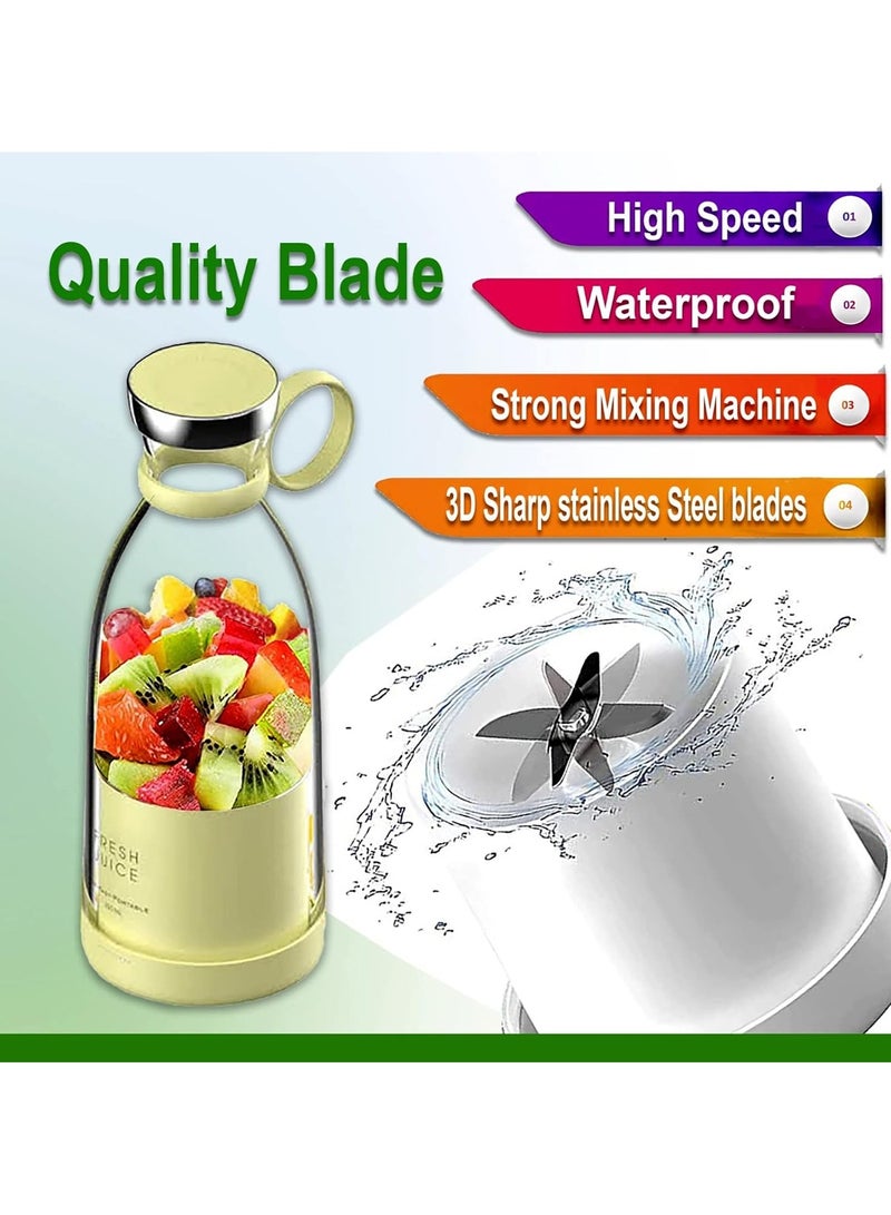 فيند خلاط عصارة صغير محمول قابل لإعادة الشحن من فيند للمخفوقات والعصائر - Image 5