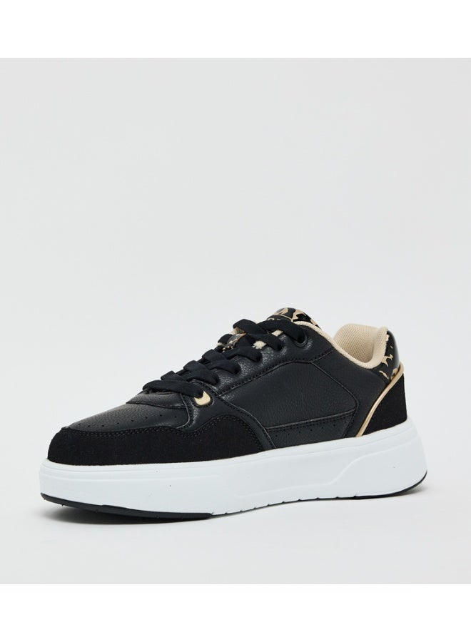 U.S. Polo Assn. أحذية رياضية نسائية من يو. إس. بولو أسن ميلودي GLB 5PR - سوداء، أحذية كاجوال مزودة بأربطة - Image 3