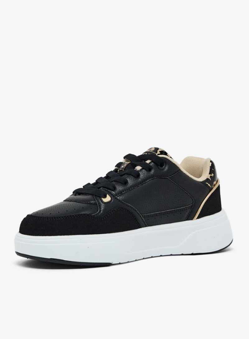 U.S. Polo Assn. أحذية رياضية نسائية من يو. إس. بولو أسن ميلودي GLB 5PR - سوداء، أحذية كاجوال مزودة بأربطة - Image 3