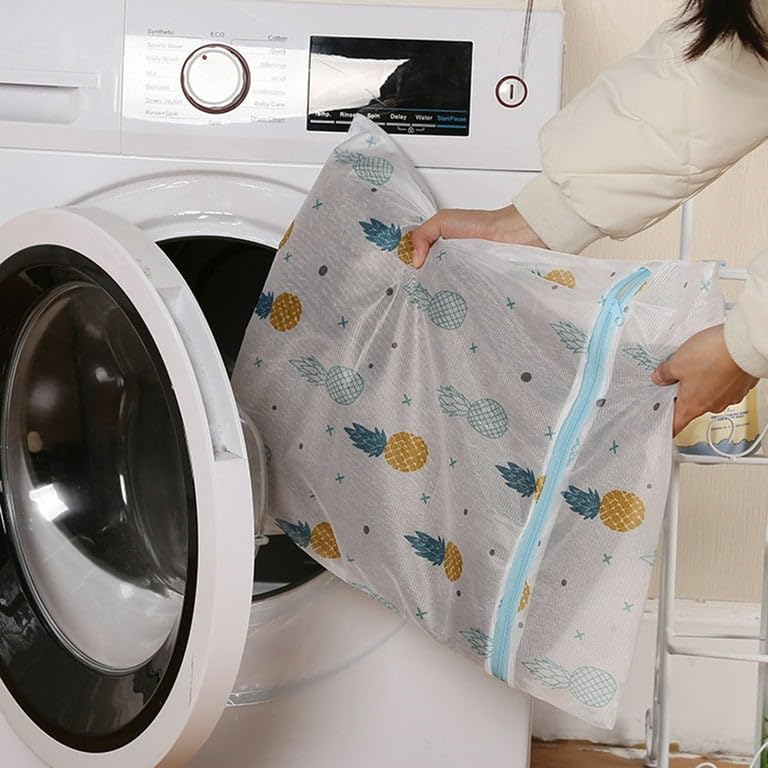 Jemego Assorted MiX Printed Laundry BagsDurable Laundry Bags With Premium ZipperDelicates Bag for Washing MachineTravel Storage bagsLaundry Bags for UnderwearBraBlouseSweateToys 40x50 - Image 3