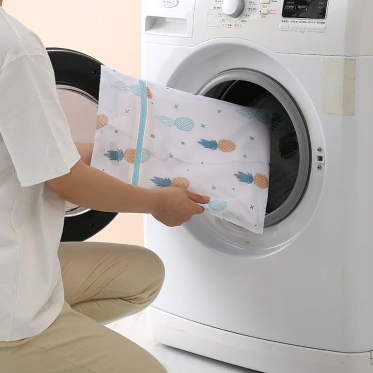 Jemego Assorted MiX Printed Laundry BagsDurable Laundry Bags With Premium ZipperDelicates Bag for Washing MachineTravel Storage bagsLaundry Bags for UnderwearBraBlouseSweateToys 40x50 - Image 4