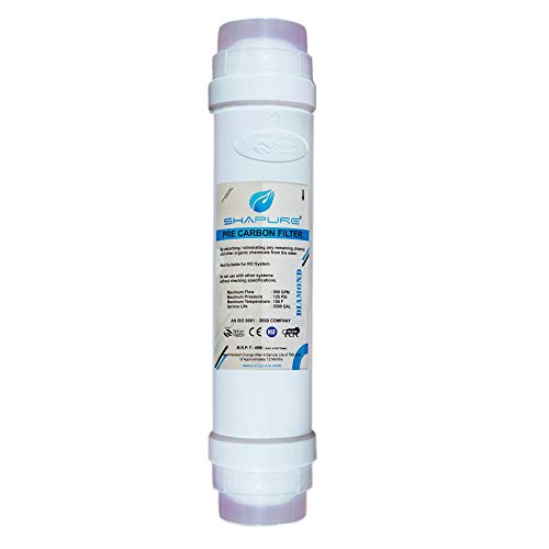 Shapure Ro Filter Kit for All Type Water Purifier | Food Grade Plastic, Sediment, Pre Carbon, Post Carbon Filters with Elbow Connectors for Water Purification Accessories, Easy Installation - Image 3