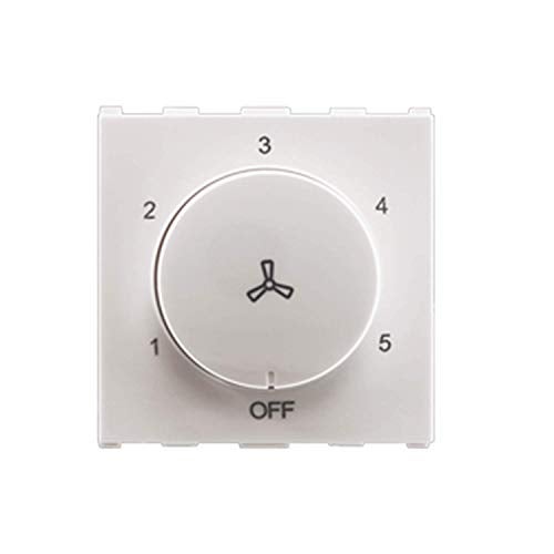 Anchor by Panasonic 66502 100W, Step Fan Regulator, 2Modular (White, Pack of 1) - Image 1