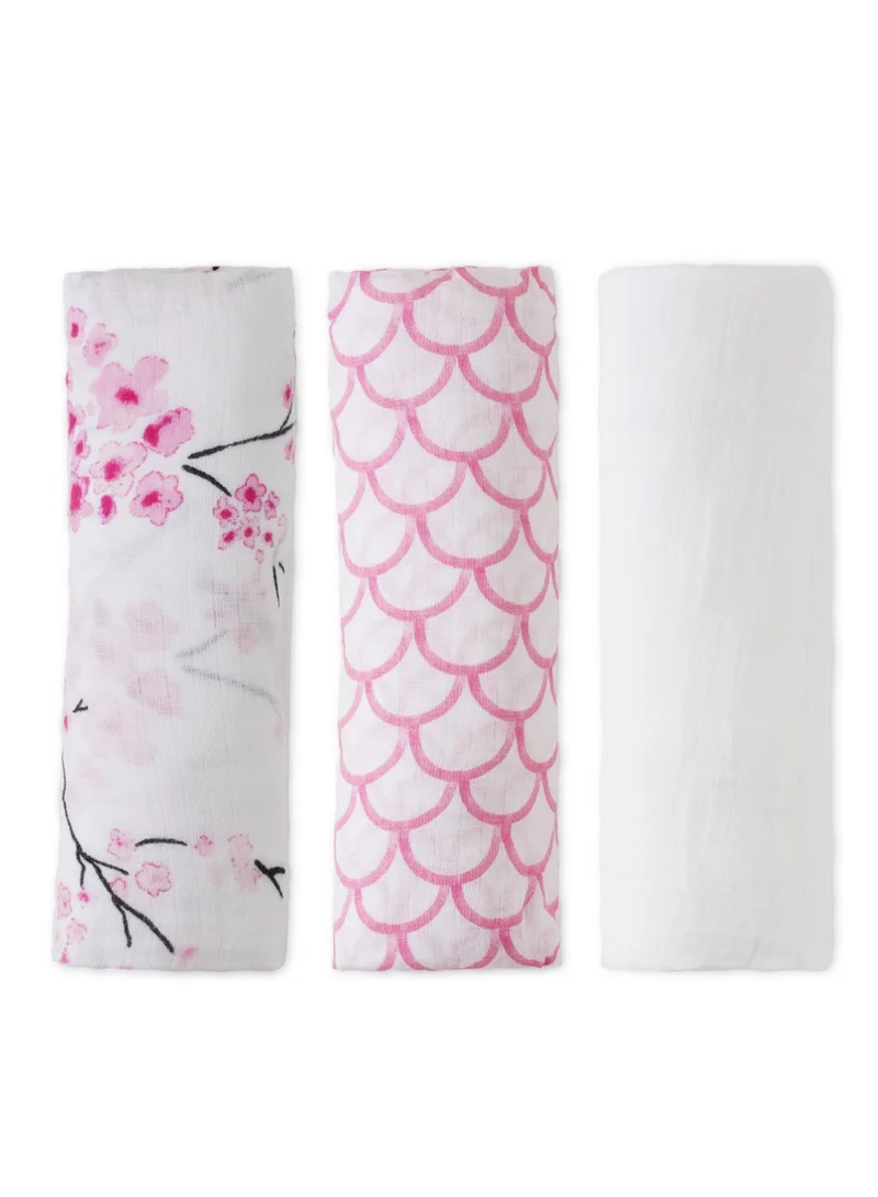 Malabar Baby 3 PACK Sakura (Sakura with white)