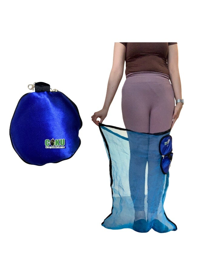 coku Compact Small Kulambo Mosquito Net – Foldable, Portable, Easy Setup Insect Protection, Knee Length - Proudly Made in the Philippines - Image 1