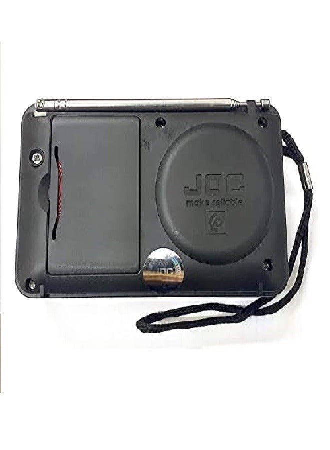 جوك راديو عالي مزود بفتحات كارت ميموري وUSB  أحمر - Image 3