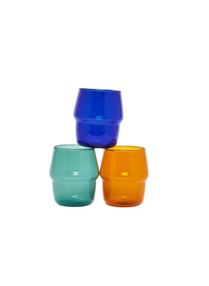 Prickly Pear Prickly Pear Green Ridge Glass - Stylish Reusable Glassware Ideal for Everyday Use and Entertaining Durable and Elegant Design  - Image 4