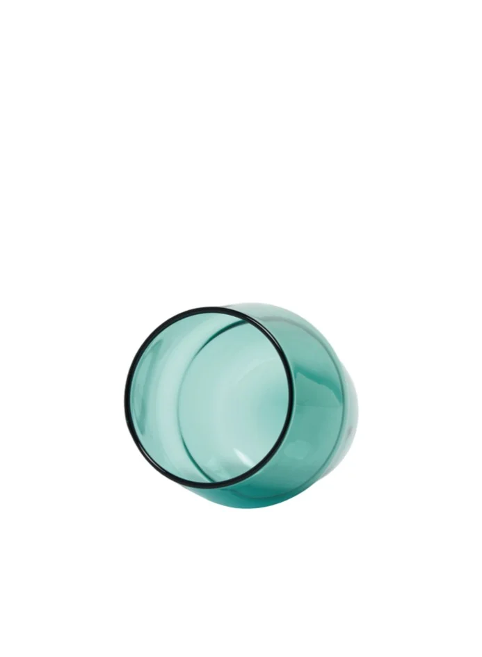 Prickly Pear Prickly Pear Green Ridge Glass - Stylish Reusable Glassware Ideal for Everyday Use and Entertaining Durable and Elegant Design