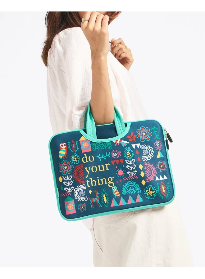 Chumbak Do Your Thing Laptop Sleeve - 13.3 inches