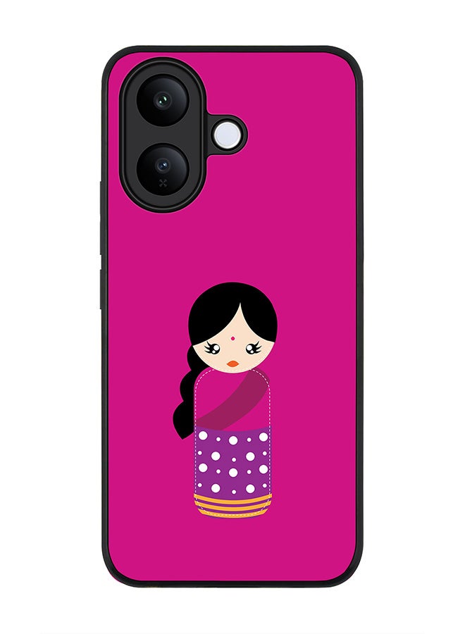 For vivo V60 Lite 5G / V60 Lite 4G Case,Slim fit Camera Protection, Shockproof Thin Phone cover  - Indian Doll