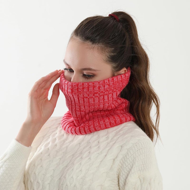 NovForth Winter Neck Warmer Men Ski, Neck Gaiter Face Scarf Women, Fleece Scarf for Men Gaiter Mask, Thick Windproof Scarves - Image 4