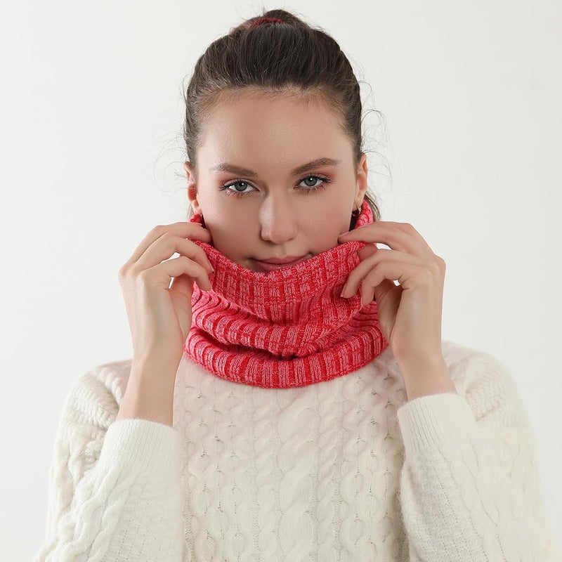 NovForth Winter Neck Warmer Men Ski, Neck Gaiter Face Scarf Women, Fleece Scarf for Men Gaiter Mask, Thick Windproof Scarves - Image 2