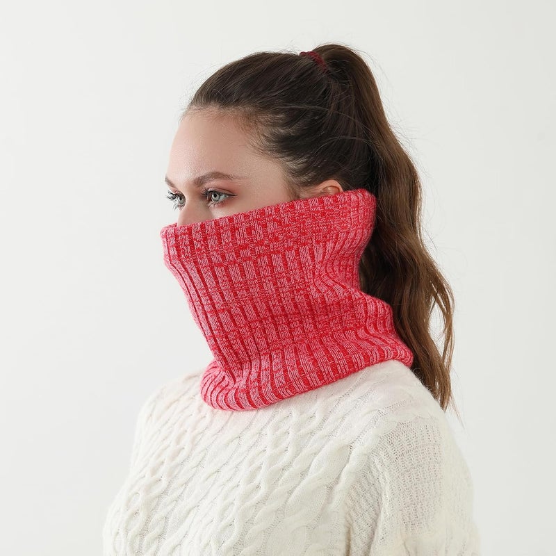 NovForth Winter Neck Warmer Men Ski, Neck Gaiter Face Scarf Women, Fleece Scarf for Men Gaiter Mask, Thick Windproof Scarves - Image 5