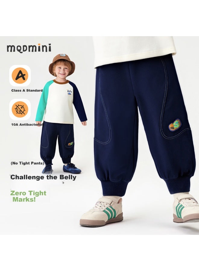 Mqdmini Kids Pants Spring Boys Girls Sweatpants Loose Jogger Casual Outdoor Sports Pants For Toddlers And Children