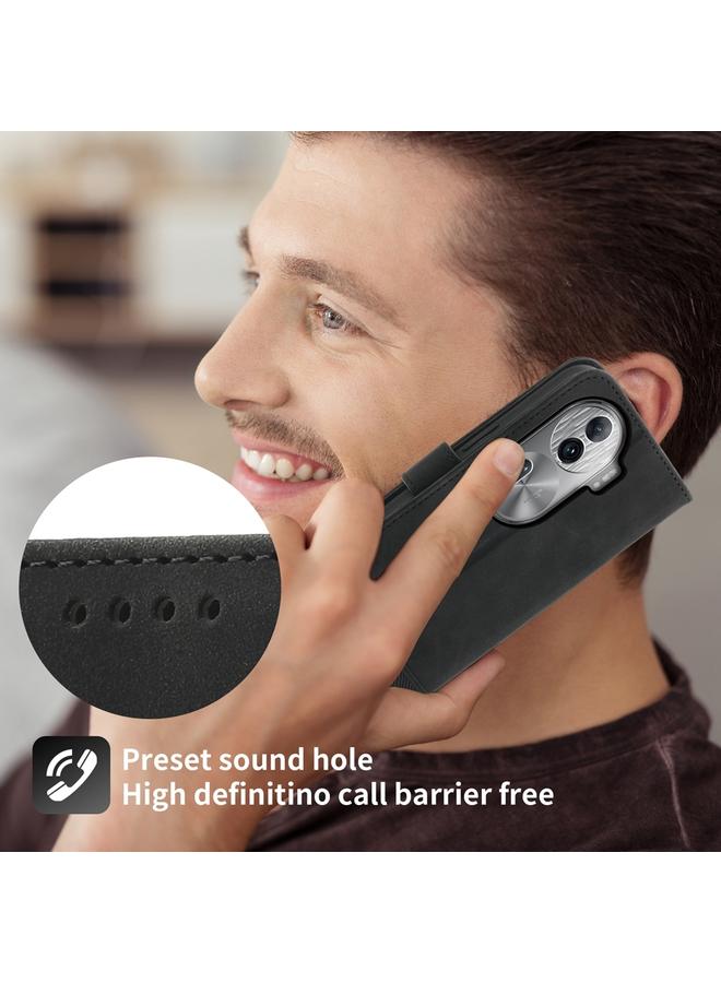 S-TOP Case For OPPO Reno11 Pro China Dierfeng Dream Line TPU Hybrid PU Leather Phone Case - Image 5