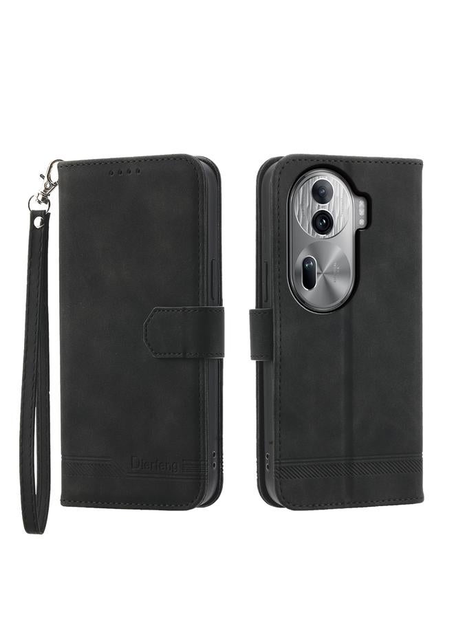 S-TOP Case For OPPO Reno11 Pro China Dierfeng Dream Line TPU Hybrid PU Leather Phone Case - Image 1