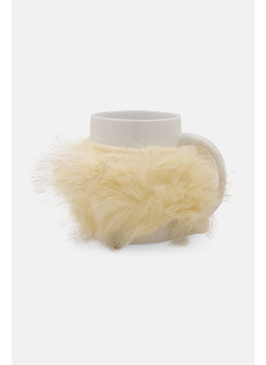 Fake Fur Mug 300ml, White - pzsku/Z095E88068795FEC3E63BZ/45/_/1727792537/6ffe712a-444b-46a9-b1e2-448db31778d1