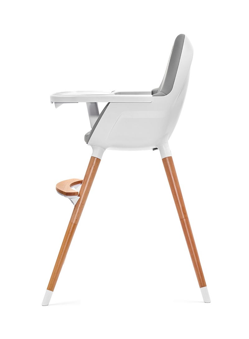 Kinderkraft Fini High Chair, Grey - Image 4