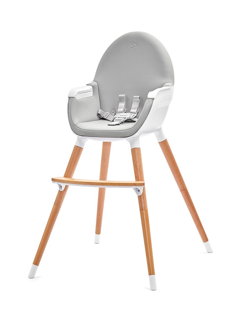 Kinderkraft Fini High Chair, Grey - Image 5