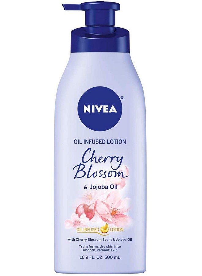 نيفيا لوشن الجسم نيفيا بزيت زهر الكرز وزيت الجوجوبا، 499.8 مل (عبوة من قطعة واحدة) - Image 1