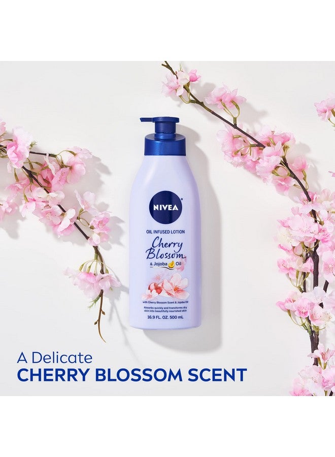 نيفيا لوشن الجسم نيفيا بزيت زهر الكرز وزيت الجوجوبا، 499.8 مل (عبوة من قطعة واحدة) - Image 5
