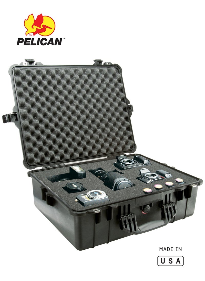 Pelican 1600 Protector Case with Foam | Waterproof, Crushproof & Dustproof Equipment Protection Case - Image 1