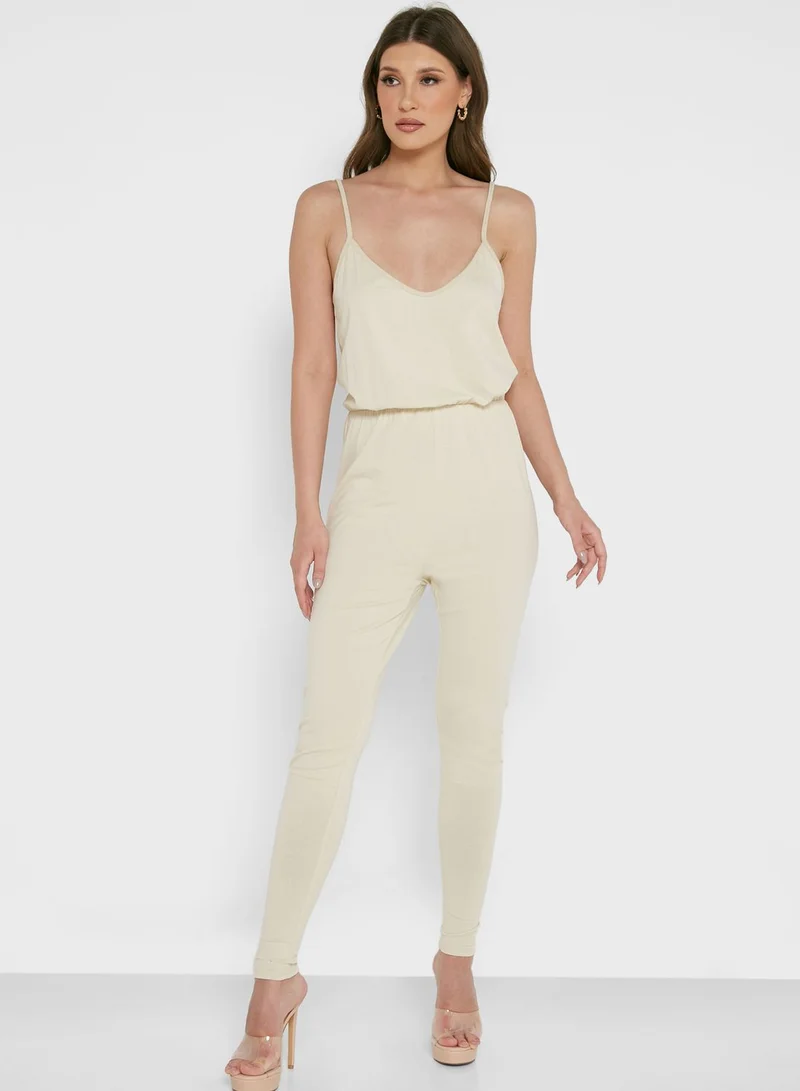 boohoo Wide Leg Jumpsuit