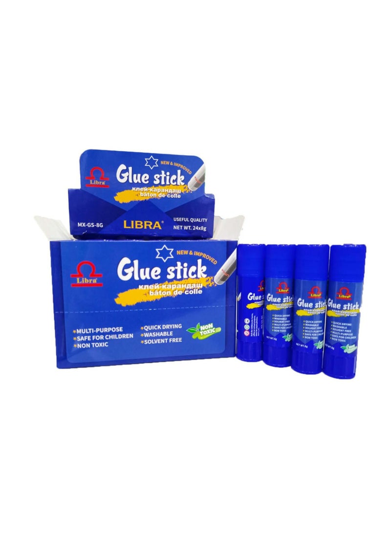 Libra Glue Stick 15gm 12-Piece - Image 1
