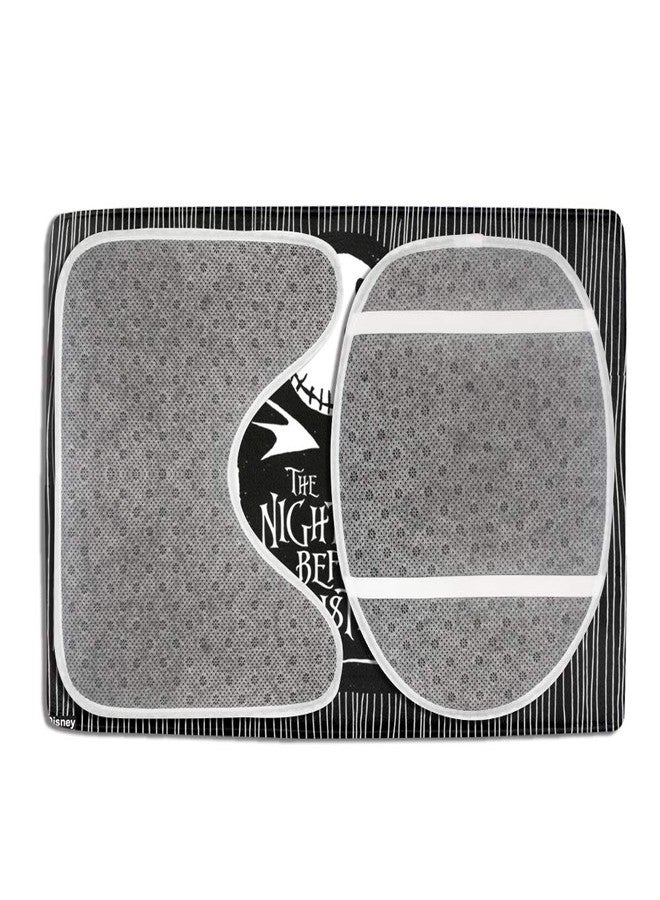 Granbey 3 Piece Super Plush Non-Slip Bath Mat Rug Set Halloween Toilet Carpet Rugs - Image 5