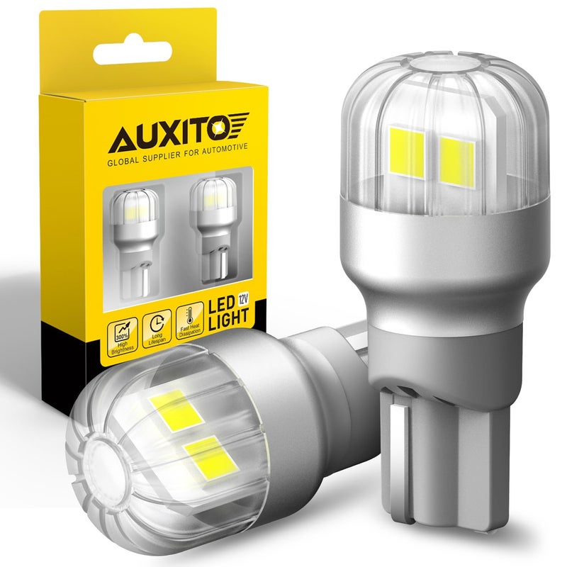 أوكسيتو 921 LED Bulb Reverse Light, 400% Bright 912 T15 6000K White Canbus Error Free W16W 906 904 Backup Replacement Parking Light Assemblies For Car/Trunk, Pack of 2 - Image 1