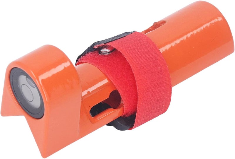 Adjustable Grade Rod Level, Aluminum Snap On 90 Degree Level for Round and Rectangular Rods 1in to 1.25in, Compact Leveling Tool for Home Decoration Renovation - Image 3