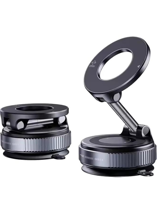 Magnetic Phone Stand, 360° Rotation, Universal Mobile Phone Holder for iPhone, Samsung, Xiaomi - Image 1