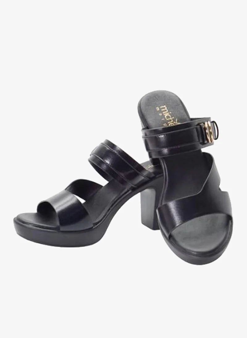 Michelle Morgan 092-3086 Michelle Morgan Ladies High Heel Sandals 514RJ158 Black