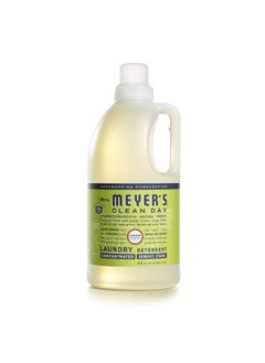 Mrs. Meyer's Clean Day Liquid Laundry Detergent, Biodegradable Formula Infused with Essential Oils, Lemon Verbena, 64 oz (64 Loads)  - Image 1