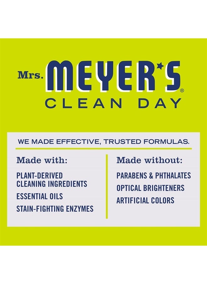 Mrs. Meyer's Clean Day Liquid Laundry Detergent, Biodegradable Formula Infused with Essential Oils, Lemon Verbena, 64 oz (64 Loads)  - Image 3