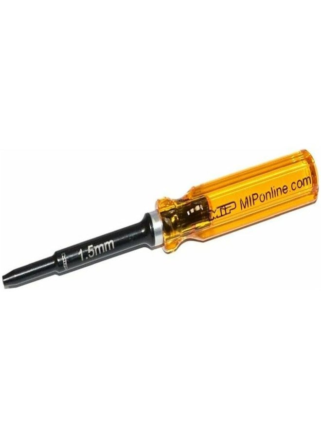 ميب مفك براغي سداسي متري MIP 9811 مقاس 1.5 مم لسيارات RC - مفك براغي سداسي دقيق ذو مقبس عميق لإصلاح سيارات RC، مصنوع بنسبة 100% في الولايات المتحدة الأمريكية - Image 1