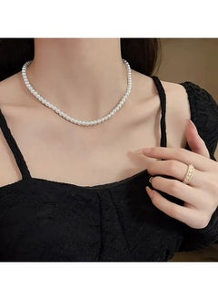 Home Clearance Sale Elegant Faux Pearl Beaded Necklace for Women - Versatile & Chic, Perfect for Daily Wear, Parties, and Special Occasions  - Image 5