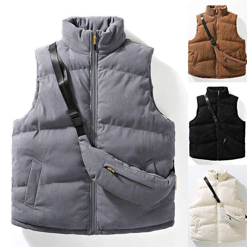 2023 New Style Couple Vests For Men And Women, Fashionable Trendy Vests, Warm Vests For Teenagers - Image 2