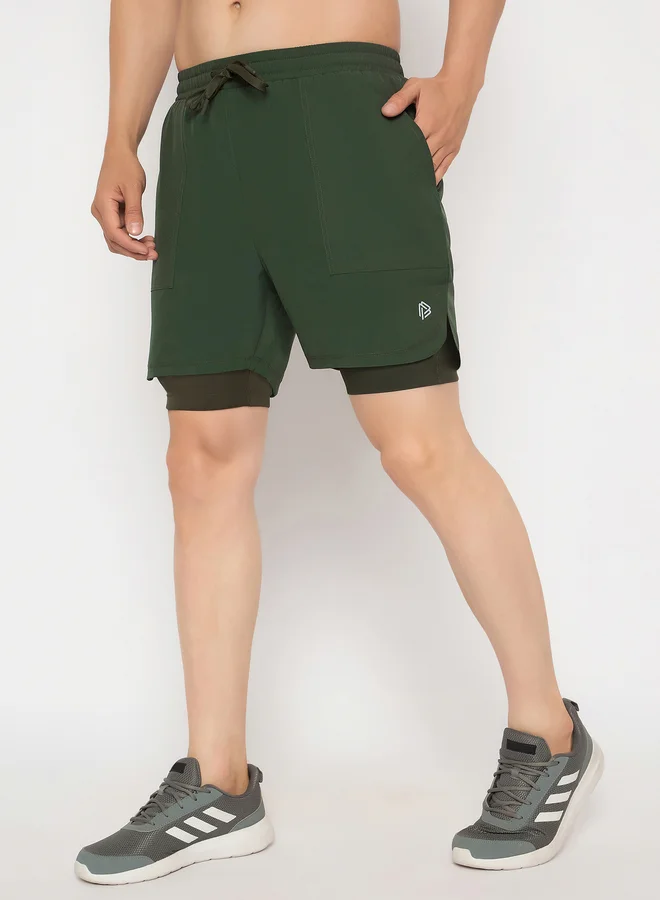 John Players John Player Plain Elasticated Waistband Shorts