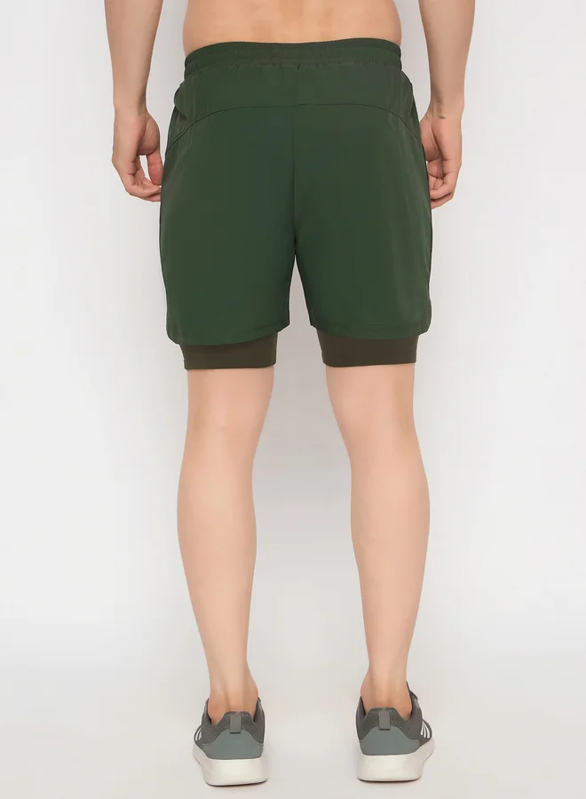 John Players John Player Plain Elasticated Waistband Shorts