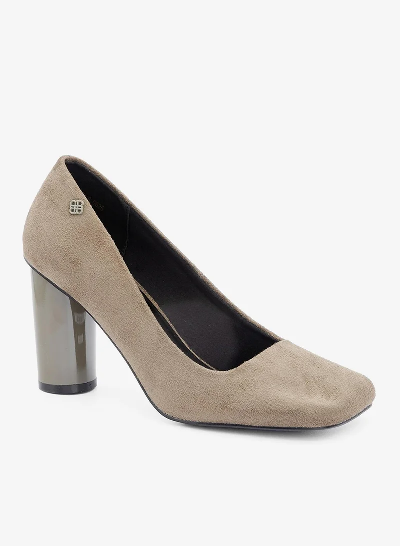 Bata Elegant Block Heel Pumps