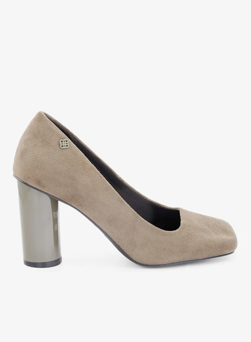 Bata Elegant Block Heel Pumps