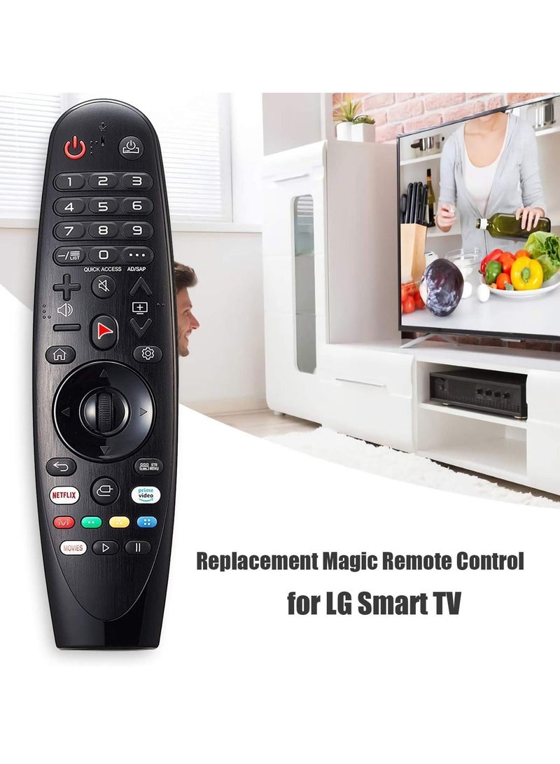 TIGER New Replacement AM-HR600 for LG Magic Smart TV Remote Control – 2.4GHz Wireless Universal Remote for Smart TVs – Voice Control, Motion Sensing, Quick Response, No Setup Required, Lightweight - Image 2